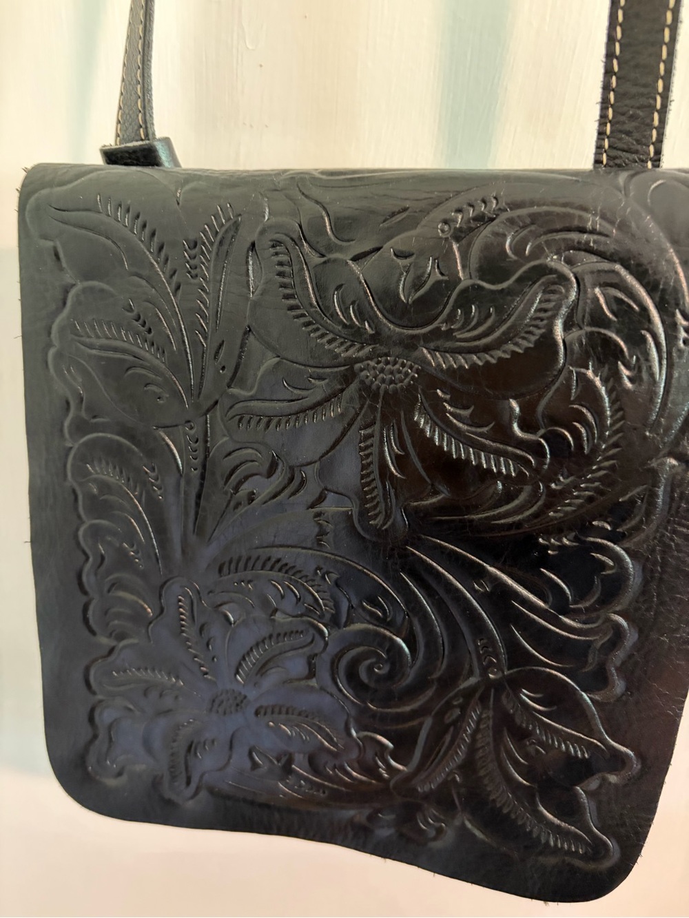 Italian leather bag - Picture 3 of 5